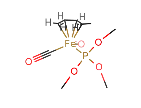 dicarbonyl{1-4-η-((E)-penta-1,3-diene)}(trimethoxyphosphine)iron