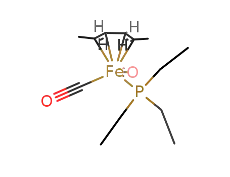 dicarbonyl{2-5-η-((2E,4E)-hexa-2,4-diene)}(triethylphosphine)iron