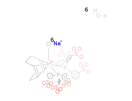chloro(η4-1,5-cyclooctadiene)bis{tris(sodium-m-sulphonatophenyl)phosphine}iridium-hexahydrate