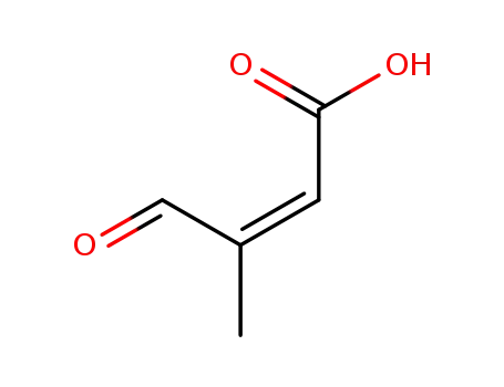 (Z)-3-methyl-4-oxobut-2-enoic acid