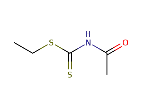 Molecular Structure of 6322-61-8 (ethyl acetyldithiocarbamate)