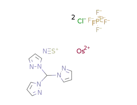 [Os(II)(tris(1-pyrazolyl)methane)(Cl)2(NS)](PF6)