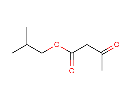 Molecular Structure of 7779-75-1 (Isobutyl acetoacetate)