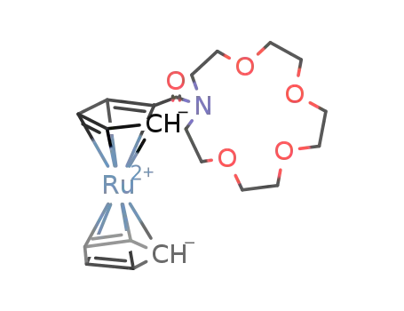 1,4,7,10-tetraoxa-13-azacyclopentadec-13-ylcarbonylruthenocene