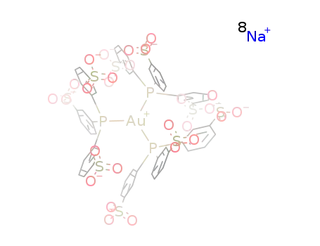 sodium tris(tris(m-sulphonatophenyl)phosphine)gold(I)