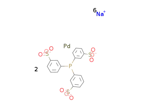 Pd(bis(m-sulfophenyl)phosphine trisodium salt)3