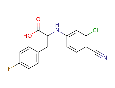 N-(3-chloro-4-cyanophenyl)-4-fluorophenylalanine