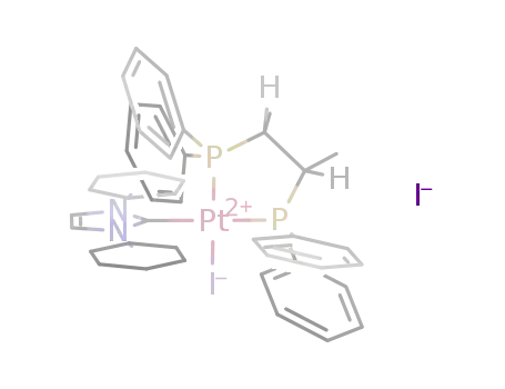 (N,N'-dicyclohexylimidazolylidene)Pt((S,S)-Chiraphos)I2