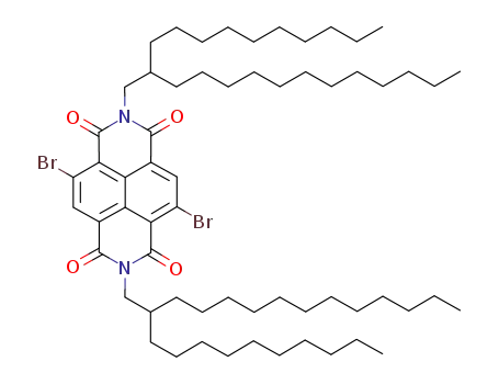 Molecular Structure of 1088205-04-2 (4,9-DibroMo-2,7-bis(2-decyltetradecyl)benzo[lMn][3,8]phenanthroline-1,3,6,8-tetraone)