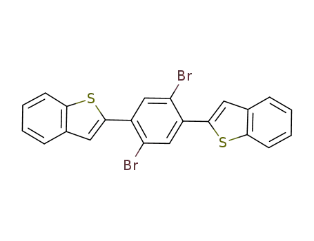 2,2'-(2,5-dibromobenzene-1,4-diyl)bis(1-benzothiophene)