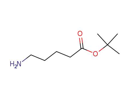 Molecular Structure of 63984-03-2 (tert-butyl 5-aminopentanoate)