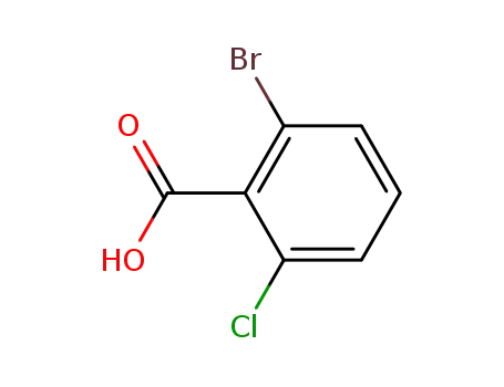 Molecular Structure of 93224-85-2 (2-Bromo-6-chlorobenzoic acid)