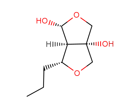 (1R,3aS,6R,6aR)-6-propylhexahydrofuro[3,4-c]furan-1,3a-diol