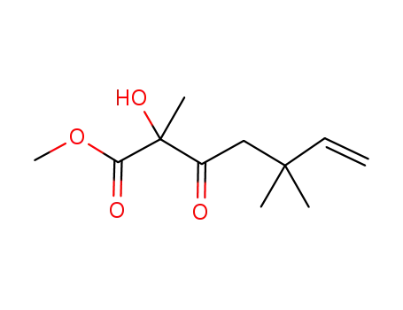 methyl 2-hydroxy-2,5,5-trimethyl-3-oxohept-6-enoate