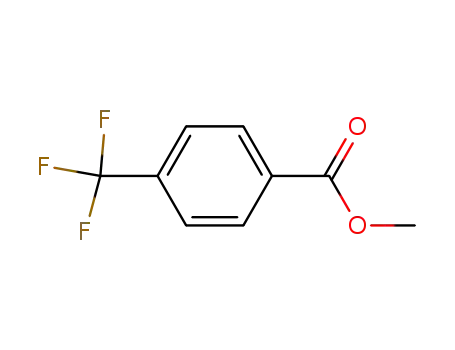 Molecular Structure of 2967-66-0 (Methyl 4-trifluoromethylbenzoate)