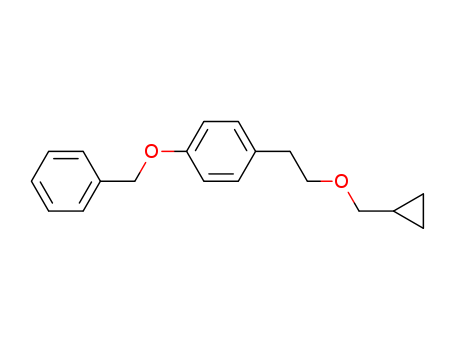 Benzene, 1-[2-(cyclopropylmethoxy)ethyl]-4-(phenylmethoxy)-