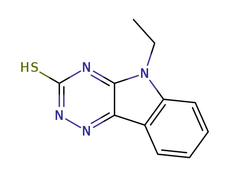 5-ethyl-5H-[1,2,4]triazino[5,6-b]indole-3-thiol(SALTDATA: FREE)