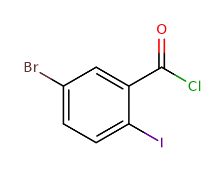 5-bromo-2-iodobenzoyl chloride