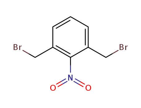 Molecular Structure of 55324-01-1 (Benzene, 1,3-bis(bromomethyl)-2-nitro-)