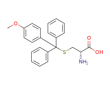 Molecular Structure of 926935-33-3 (4-METHOXY-TRITYL-D-CYSTEINE)