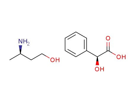 (R)-4-hydroxybutan-2-aminium (S)-2-hydroxy-2-phenylacetate