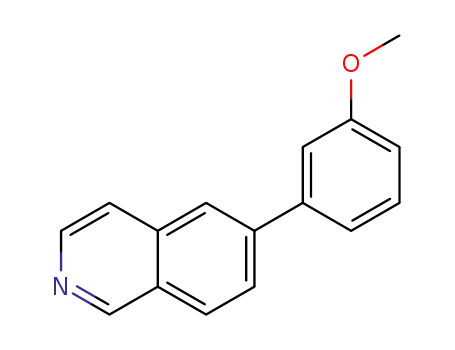 6-(3-methoxybenzene)isoquinoline