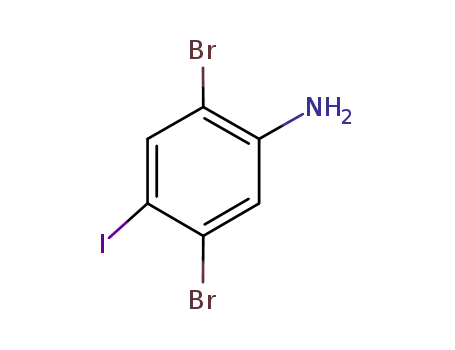2,5-dibromo-4-iodoaniline