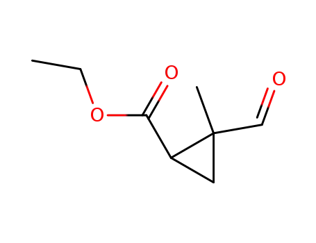 1-Carbethoxy-2-formyl-2-methyl-cyclopropan