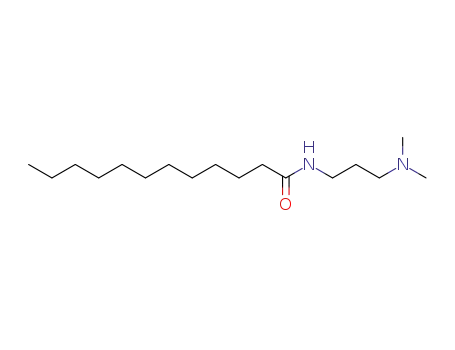 Molecular Structure of 3179-80-4 (N-[3-(DIMETHYLAMINO)PROPYL]LAURAMIDE  9&)