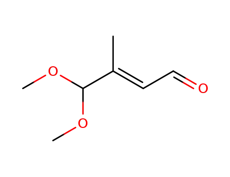 4,4-dimethoxy-3-methyl-but-2-en-1-al