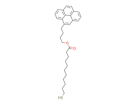4-(pyren-4-yl) butyl-11-mercaptoundecanoate