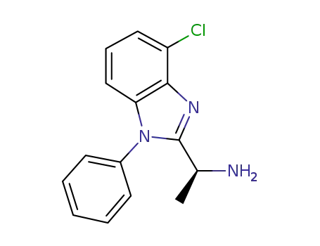(S)-1-(4-chloro-1-phenyl-1H-benzoimidazol-2-yl)ethylamine