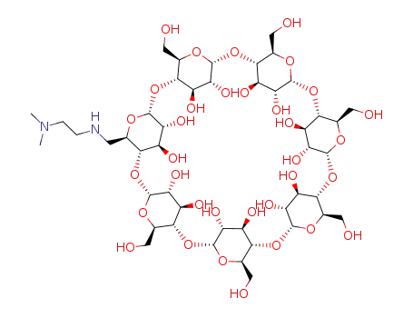 6-deoxy-6-N,N'-dimethyl-aminoethylamino-β-cyclodextrin