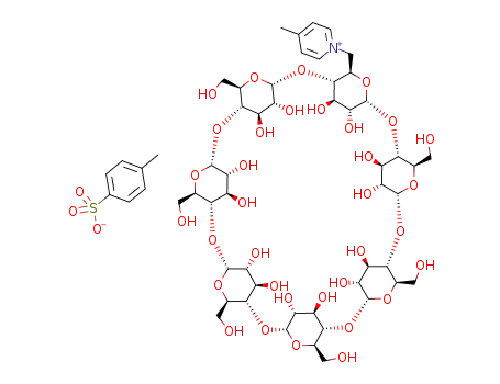 mono-6-deoxy-6-(4-methylpyridinium)-β-cyclodextrin-p-toluenesulfonate