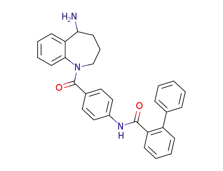 N-(4-(5-amino-2,3,4,5-tetrahydro-1H-benzo[b]azepine-1-carbonyl)phenyl)-[1,1′-biphenyl]-2-carboxamide