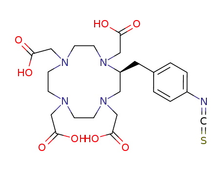 (S)-2,2',2'',2'''-(2-(4-isothiocyanatobenzyl)-1,4,7,10-tetraazacyclododecane-1,4,7,10-tetrayl)tetraacetic acid
