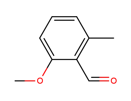 Molecular Structure of 54884-55-8 (2-Methoxy-6-methylbenzaldehyde)