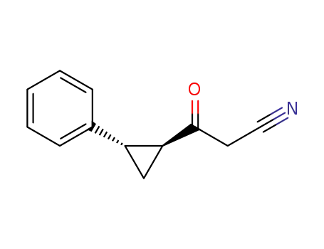 (±)-3-oxo-3 trans-(2-phenyl-cyclopropyl)-propionitrile
