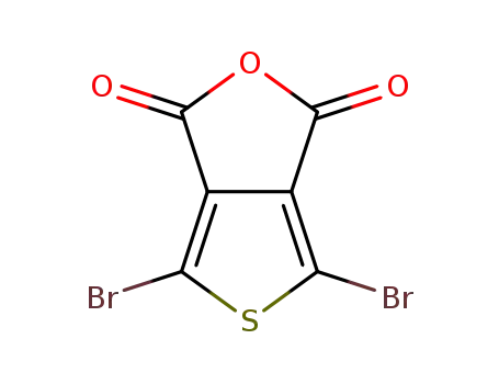 Molecular Structure of 1015423-45-6 (4,6-DibroMothieno[3,4-c]furan-1,3-dione)