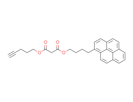 pent-4-yn-1-yl (4-(pyren-1-yl)butyl) malonate