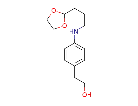 2-(4-((3-(1,3-dioxolan-2-yl)propyl)amino)phenyl)ethanol