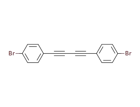 Molecular Structure of 959-88-6 (1,4-Bis(4-bromophenyl)buta-1,3-diyne)