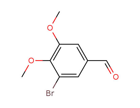 Molecular Structure of 6948-30-7 (5-BROMOVERATRALDEHYDE)
