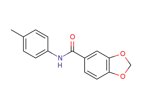 N-(p-tolyl)benzo[d][1,3]dioxole-5-carboxamide