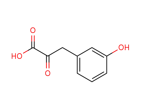 Molecular Structure of 4607-41-4 (Benzenepropanoic acid, 3-hydroxy-.alpha.-oxo-)