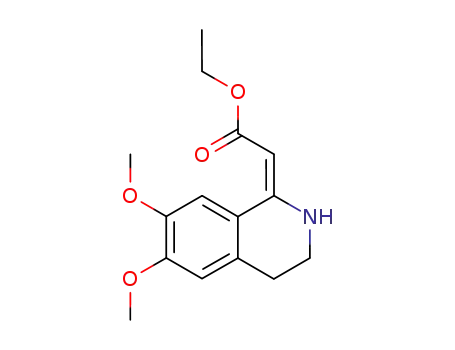(6,7-dimethoxy-3,4-dihydro-2H-isoquinolin-1-ylidene)-acetic acid ethyl ester
