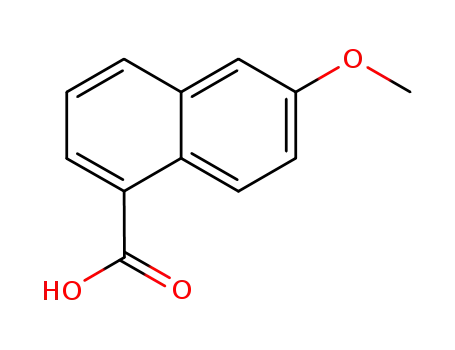 Molecular Structure of 36112-61-5 (6-METHOXY-1-NAPHTHOIC ACID)