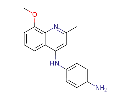 N-(4-aminophenyl)-8-methoxy-2-methylquinolin-4-amine