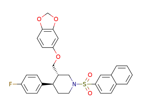 N-(naphthalene-2-ylsulfonyl)paroxetine