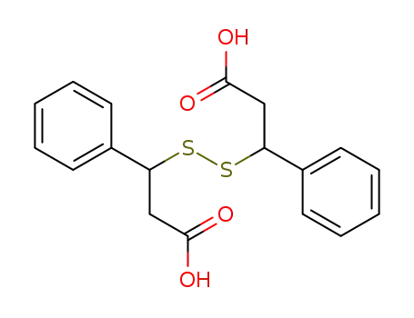 Molecular Structure of 63684-32-2 (3,3'-DITHIOBISHYDROCINNAMIC ACID)